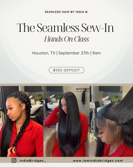 The Seamless Sew-In Hands On Class - Houston (Deposit) 27 September